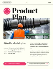 Pink Retro Clean Operational Plan - Seite 2