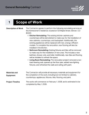 Remodeling Contract Template - Página 2