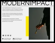 Modern Art Exhibition Proposal Presentation - page 2