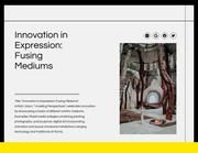 Modern Art Exhibition Proposal Presentation - Page 3