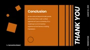 Simple Dark Orange Agenda Presentation - Page 5