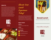 Boxed Lunch Catering Brochure - Page 1