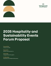 Hospitality and Sustainability Events Forum Proposal - Página 1