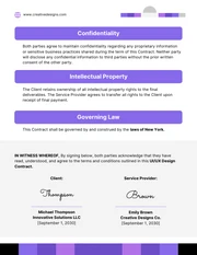 UI UX Design Contract Template - Pagina 4