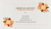 Light Grey Classic Texture Wedding Event Planner Business Card - Page 2