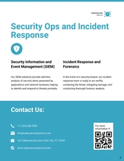 Cybersecurity Service Catalog Template - page 6