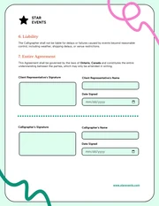 Calligrapher Contract Template - Página 2