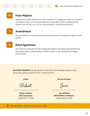 Training Contract Template - Página 4