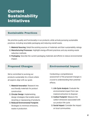 Tosca White Modern Minimalist Internal Sustainability Proposal - Page 4