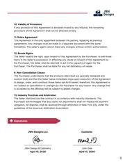 Cabinet Installation Contract Template - Pagina 3