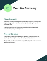 Commercial Insurance Proposal Template - Seite 2