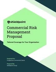 Commercial Insurance Proposal Template - Seite 1