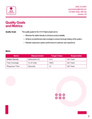 Simple Red and White QA Plans - Page 2