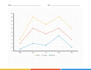 Blank Line Graph Template Free - Venngage