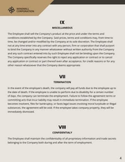 Sales Representative Employment Contract Template - page 4