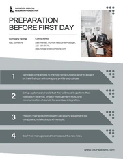 Grey And White Simple Onboarding Plan - Page 2