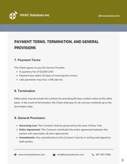 Commercial HVAC Maintenance Contract Template - Pagina 3