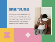 Playful Blue and Pink Father's Day Presentation - page 5