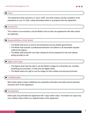 Modeling Contract Template - Página 2