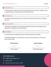 Modeling Contract Template - Page 3