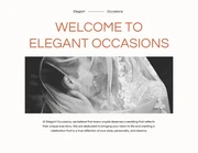 White and Orange Minimalist Wedding Presentation - page 2
