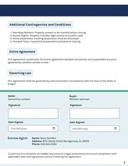 Land Sale Contract Template - صفحة 3