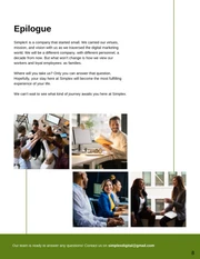 Green and White Generic Employee Handbook Template - Page 8