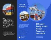 Freight and Cargo Transport Brochure - Page 1