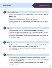 Actor Contract Template - page 2