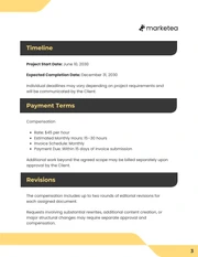 Freelance Editor Contract Template - Página 3