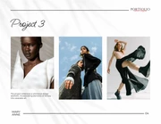 Black and White Fashion Designer Portfolio Presentation - page 5