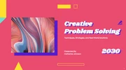 Modern Creative Problem Solving Presentation - Page 1