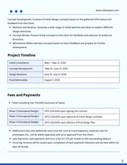 Design Consultant Contract Template - page 2