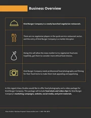 Dark Brown Business Proposal Template - Page 4