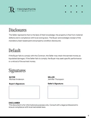 Real Estate Sales Contract Template - صفحة 4
