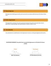 Virtual Assistant Contract Template - Pagina 3