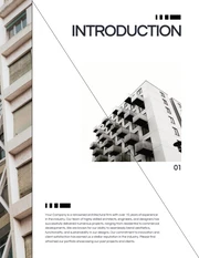 Minimalist Black And White Architect Professional Proposal - Page 2