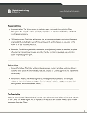 Freelance Writer Contract Template - page 2