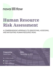 HR Risk Assessment Framework - page 1