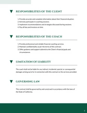 Financial Coaching Contract Template - Page 3