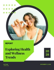 Health and Wellness Trend Report - Page 1