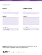 Merchandise Consignment Contract Template - page 4