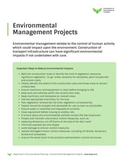 Environmental Awareness Workbook Course White Paper - Page 5