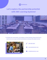 Educational Partnership Proposal - Page 5