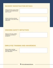 General Safety Report Template - Página 2