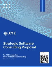 Strategic Software Consulting Proposal - Page 1