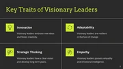 Black Green White Minimalist Modern Leadership Presesntation - Page 3