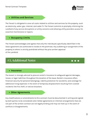 House Rental Contract Template - Page 3