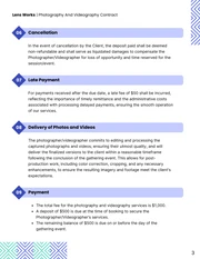 Photography And Videography Contract - Seite 3