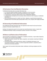 NDA Contract Template - page 3